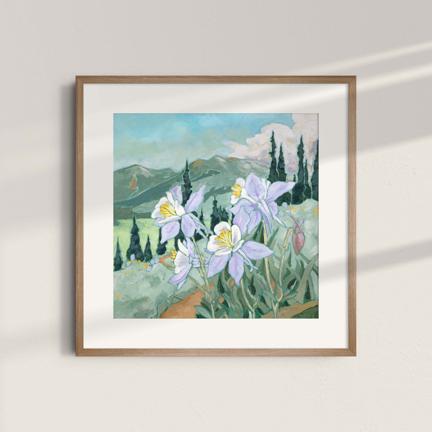 "Columbine" Wildflower Series Print