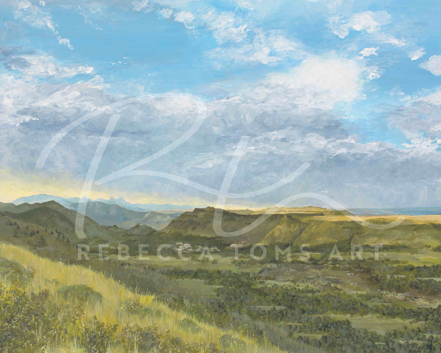 "Table Mountains" Print