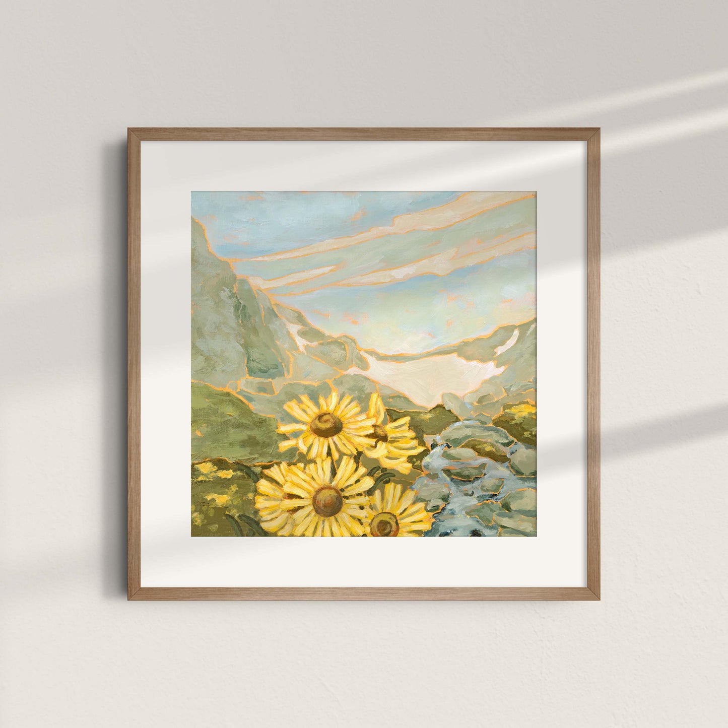 "Old-Man-of-the-Mountain" Wildflower Series Print