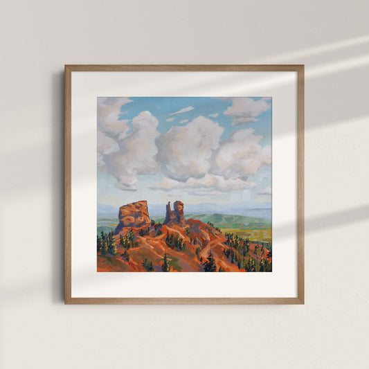 "Rabbit Ears" Print