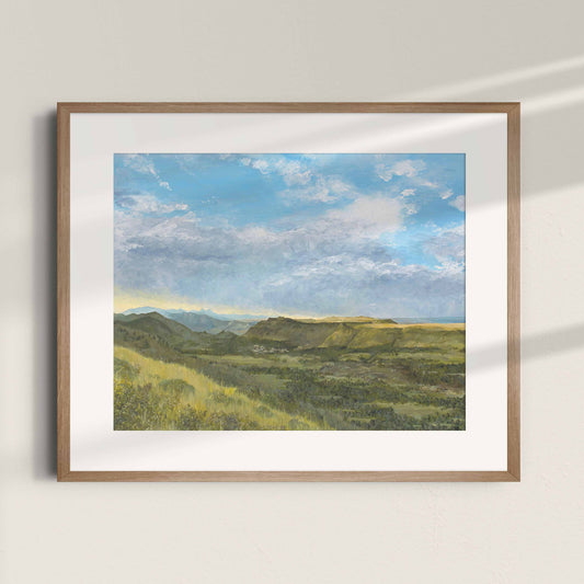 "Table Mountains" Print