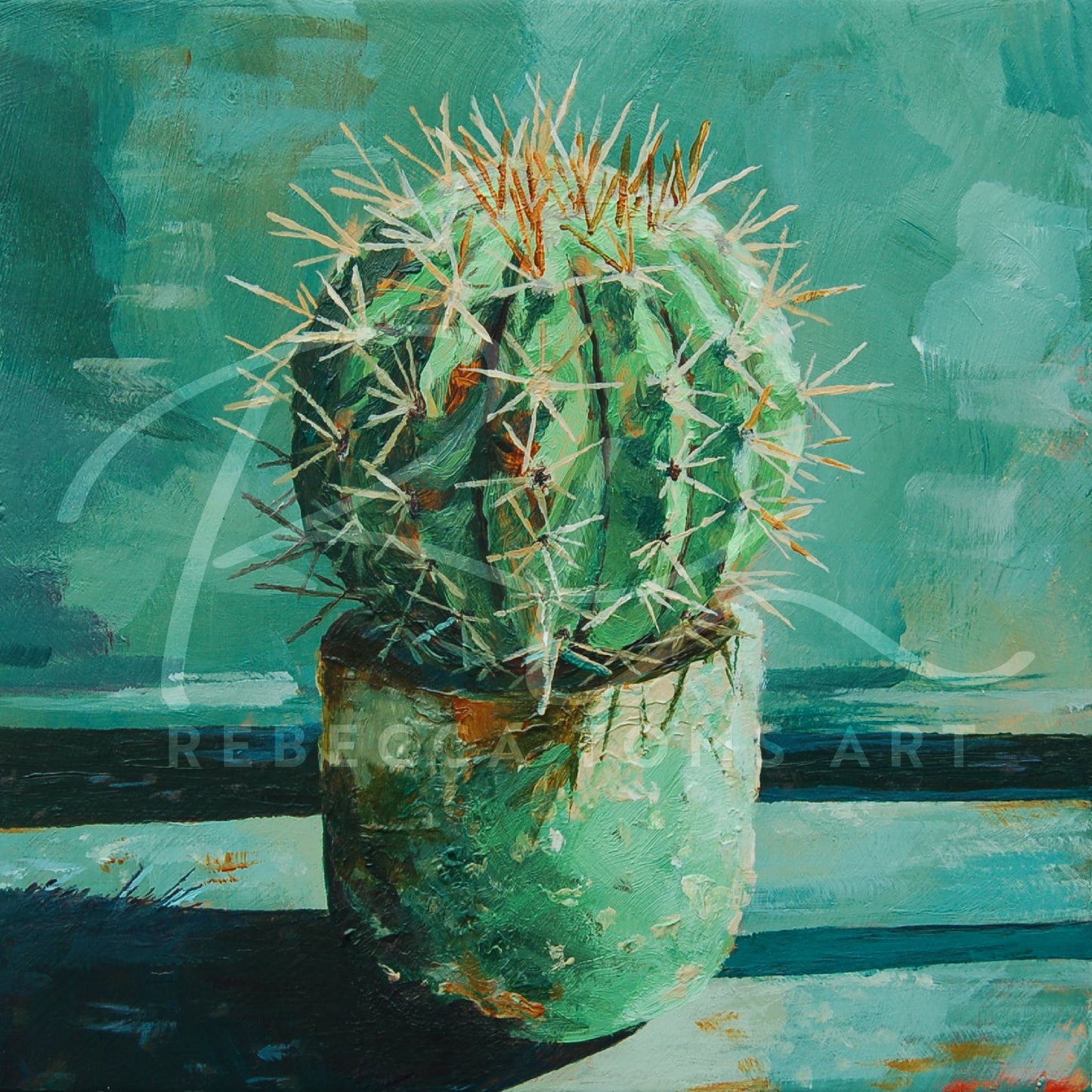 "Cactus Study" Print