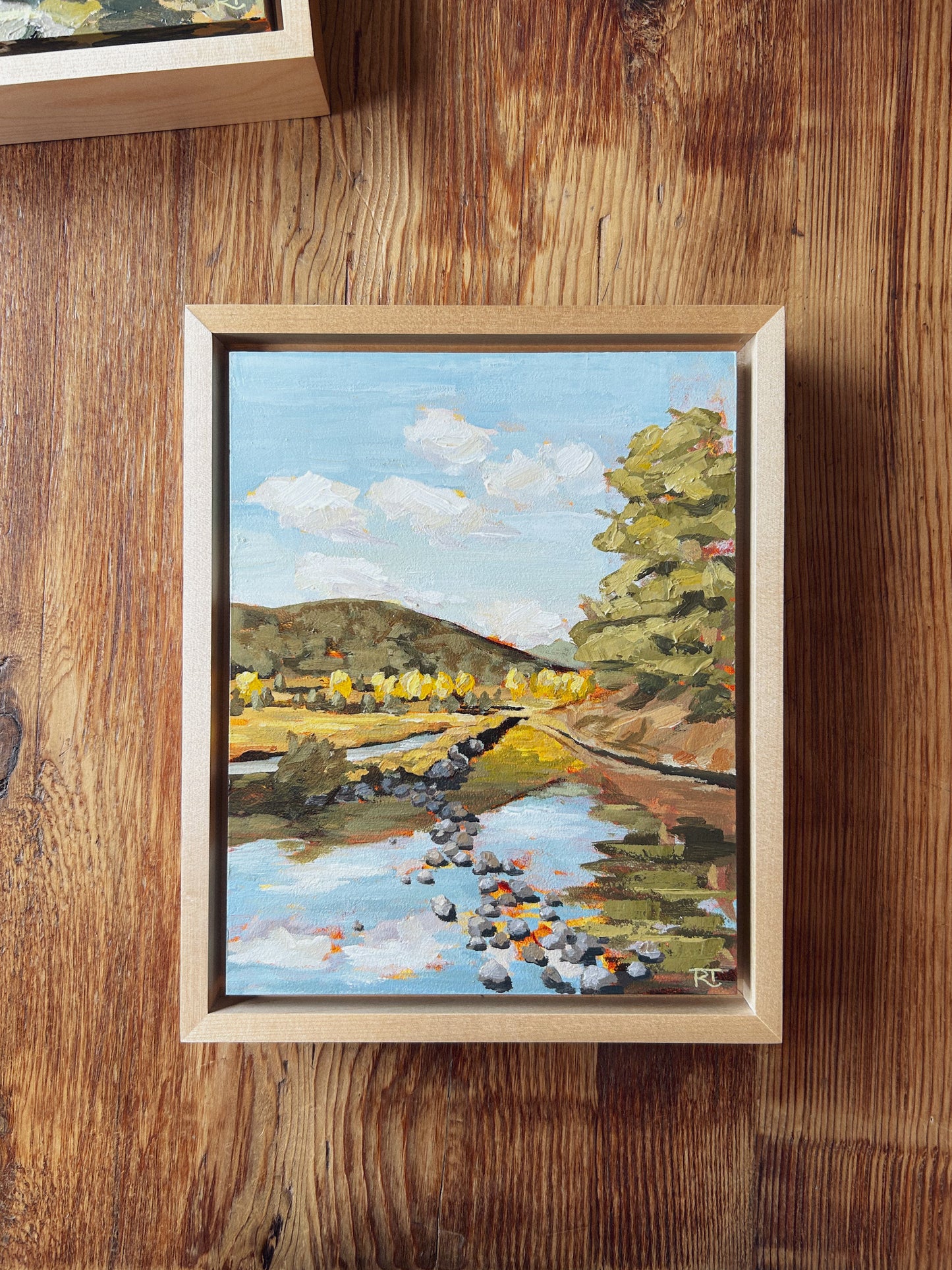 "Evergreen Lake Walk" Original