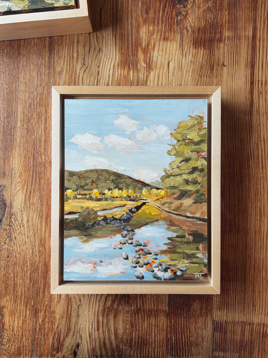 "Evergreen Lake Walk" Original