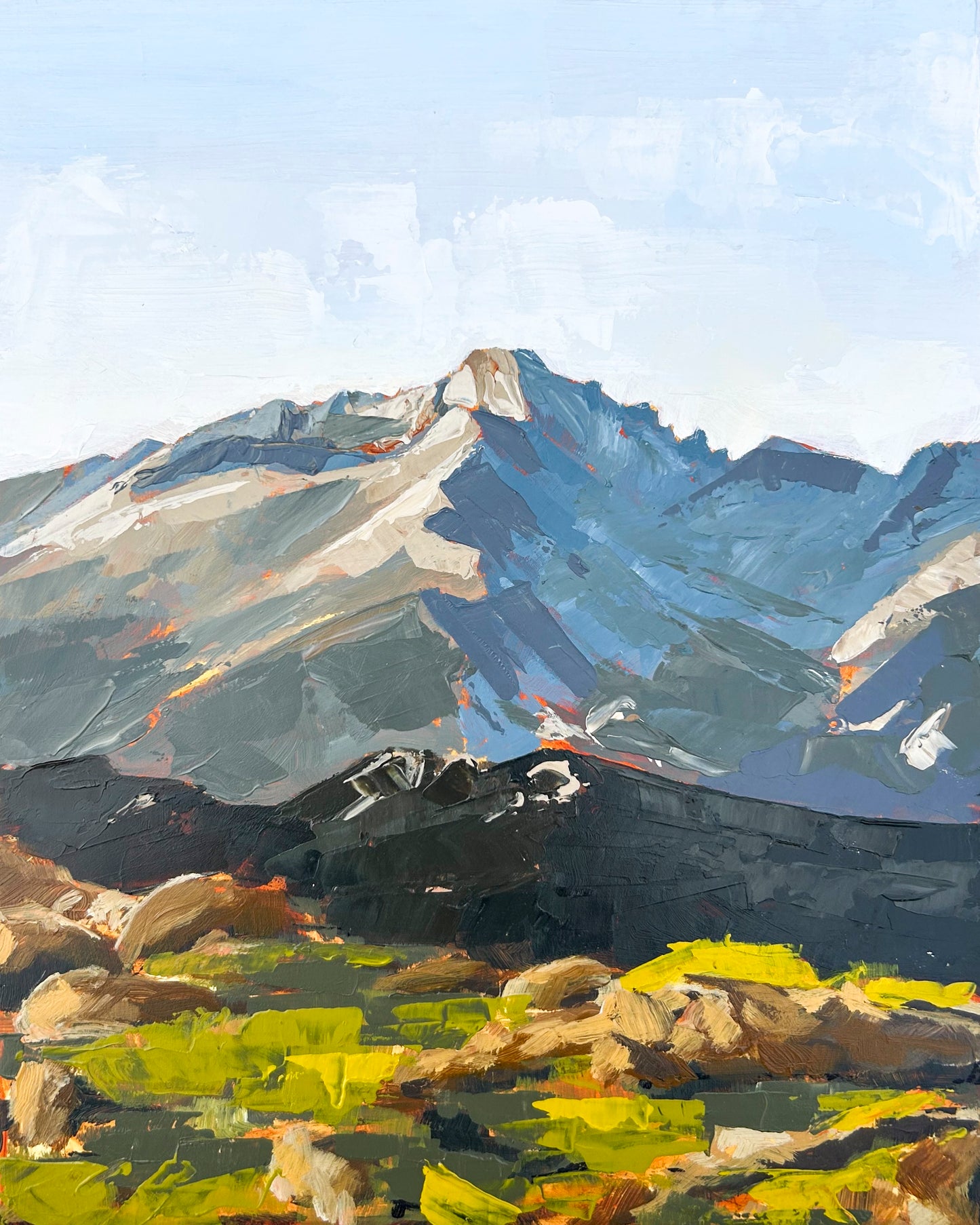 "Longs Peak" Original