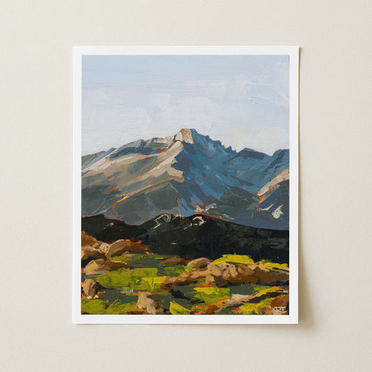 "Longs Peak" Print