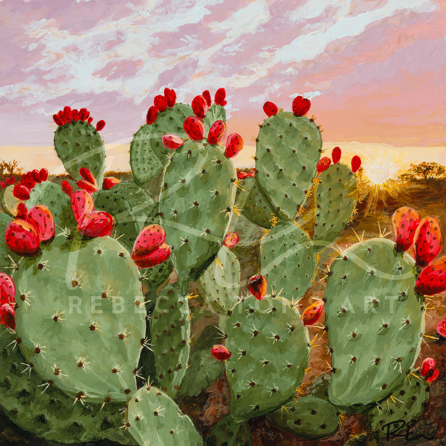 "Prickly Pear" Print