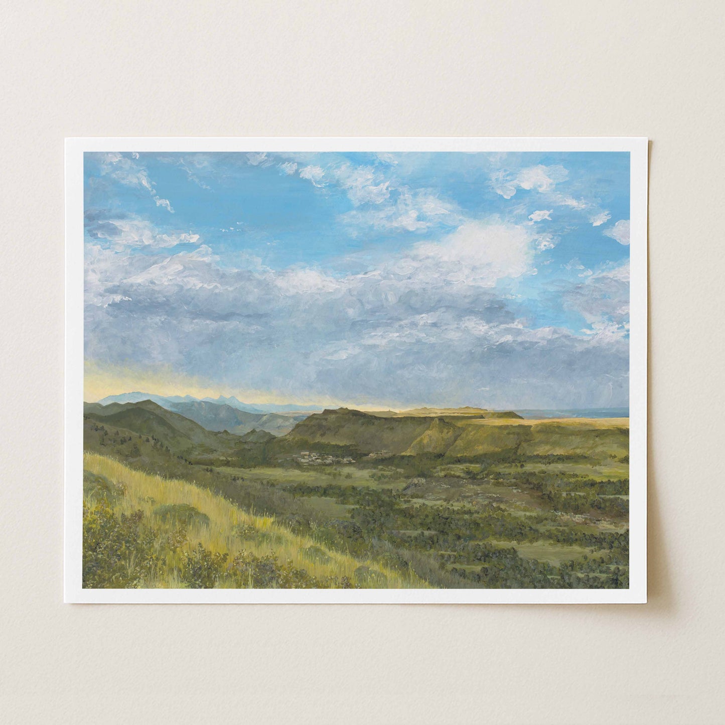 "Table Mountains" Print