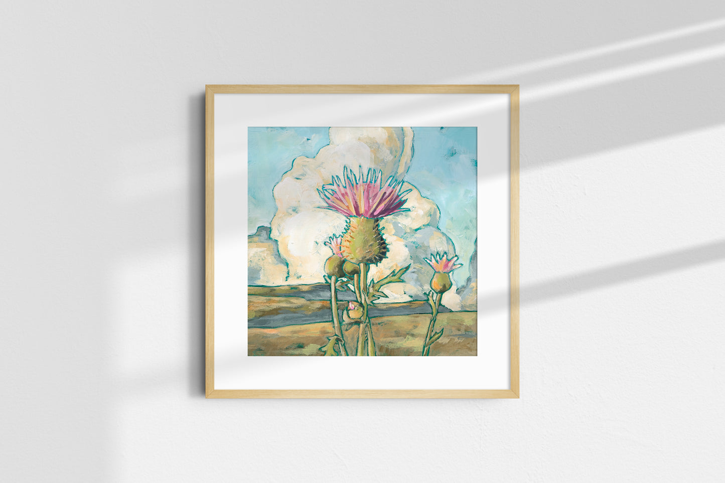 "Thistle" Wildflower Series Print