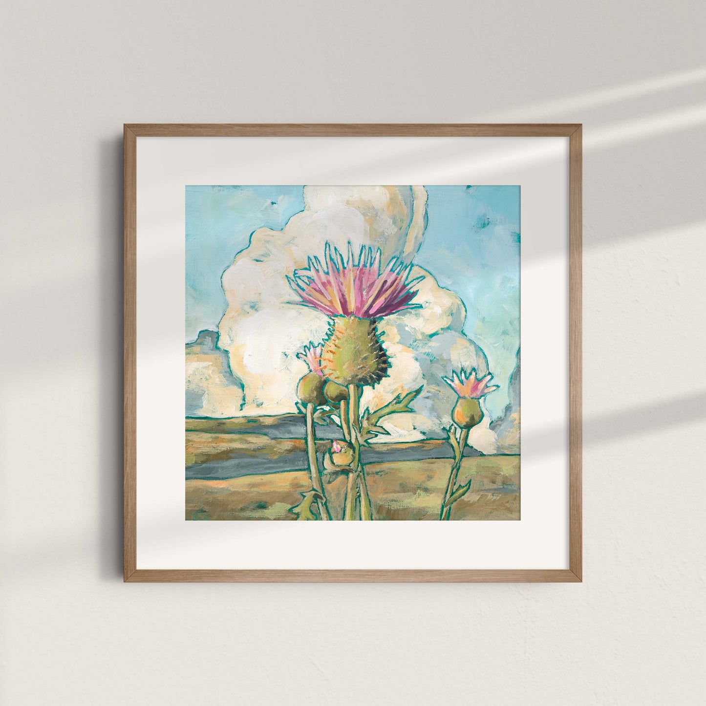 "Thistle" Wildflower Series Print